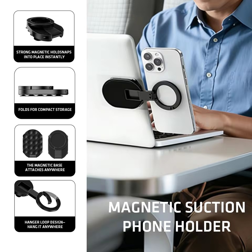 Mobile Pedestal Cabinet - Suporte Magnético Dobrável para Telefone MA39