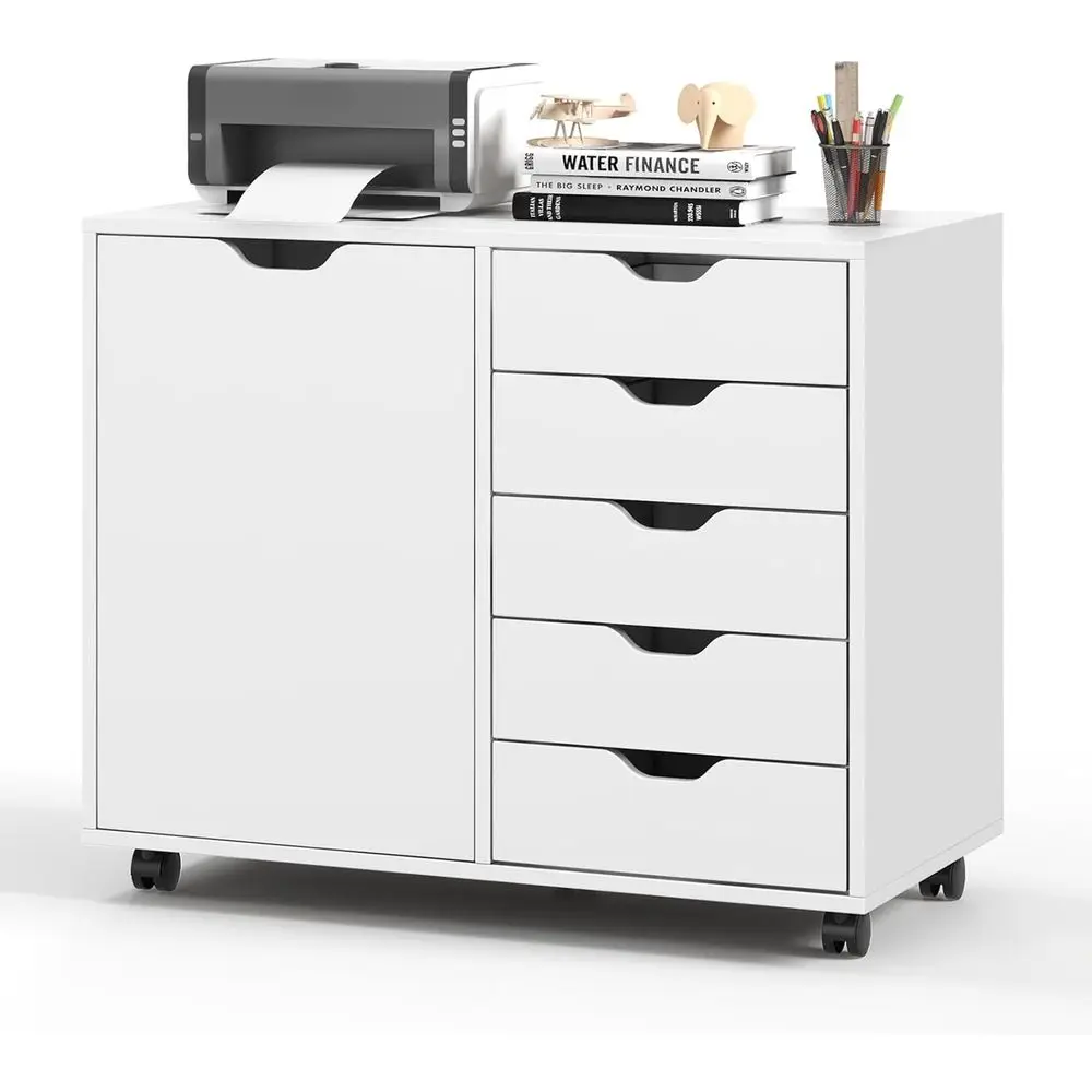 File Cabinet Lateral - Armário Arquivador Lateral de 5 Gavetas