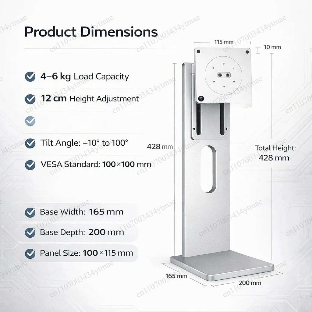 Suporte de Monitor de Alumínio - Adjustable Monitor Mount avaliação e preço