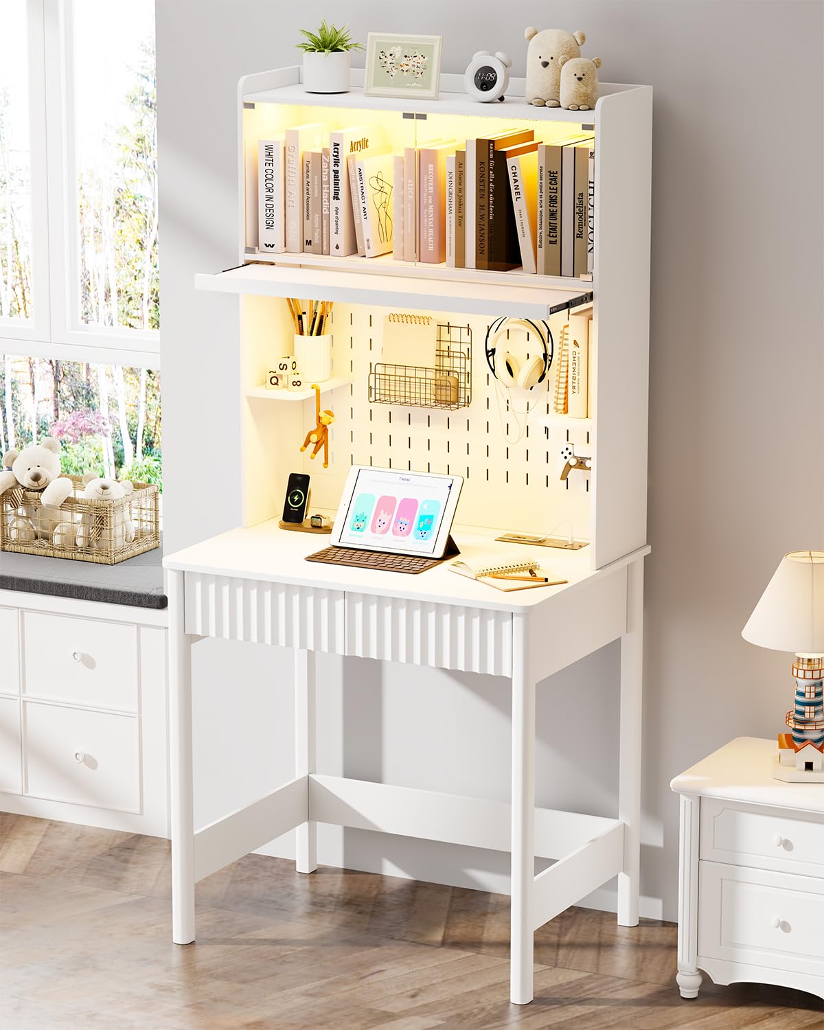 Escrivaninha Branca com Tomada - Office Furniture Outlet avaliação e preço