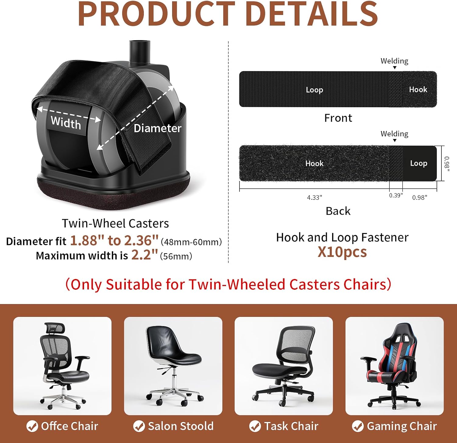 Protetores de Pés de Cadeira ( - Office Furniture Loft avaliação e preço