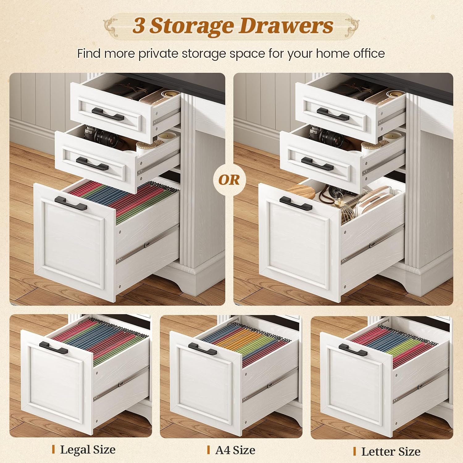 Escrivaninha em L com Armário  - Office Furniture Outlet avaliação e preço