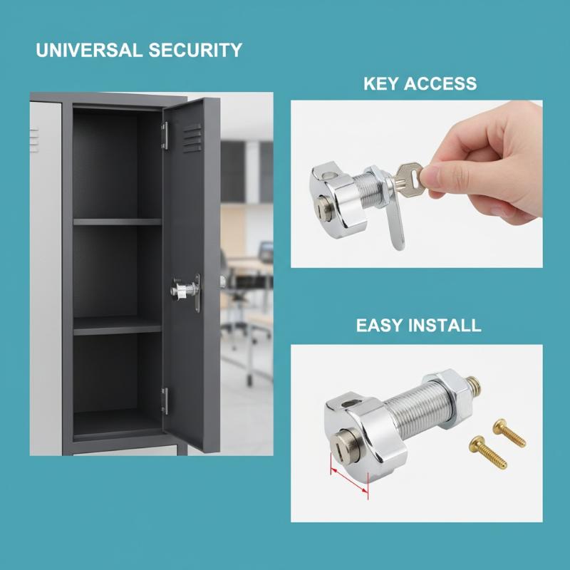 Fechadura de Armário Sem Chave - Office Furniture Outlet avaliação e preço