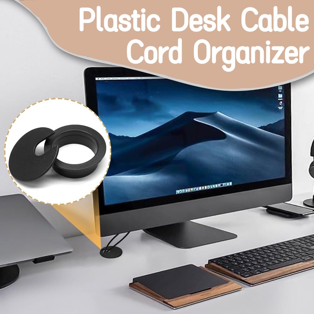 Tampa de buraco de fio de plás - Office Furniture Outlet avaliação e preço