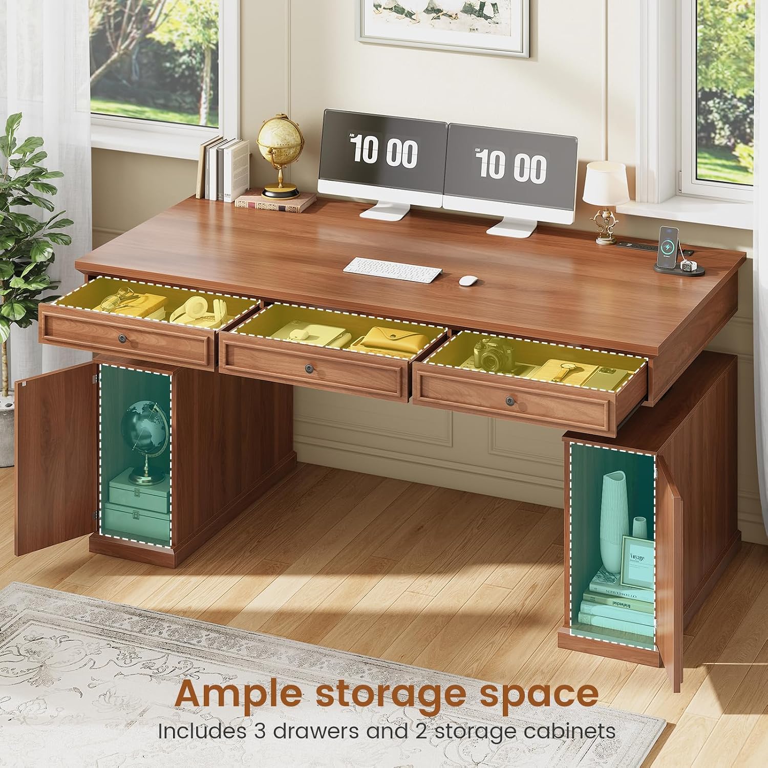 Mesa de Trabalho Elétrica de 5 - Office Furniture Outlet avaliação e preço