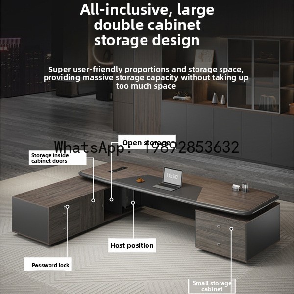 Conjunto de mesa e cadeira de  - Office Furniture Set avaliação e preço